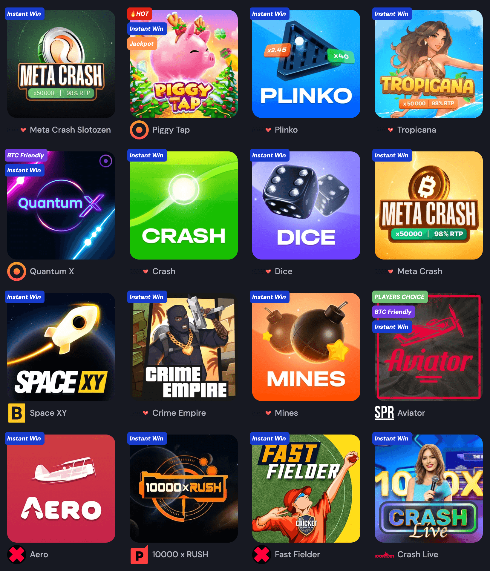 Slotozen Casino Instant Win