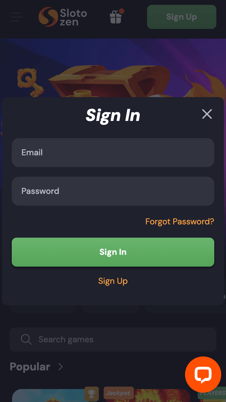 Slotozen Casino Login